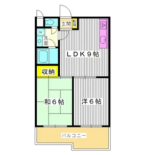 東京都練馬区土支田2【マンション】の間取り
