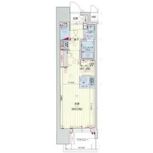 愛知県名古屋市東区東桜1【マンション】の間取り