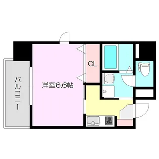 プレミアムステージ新大阪駅前【9階】の間取り