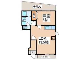 メドラ【1階】の間取り