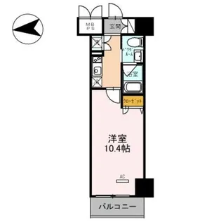 フェニックスレジデンス堺東【6階】の間取り