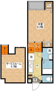 Viola Koga【2階】の間取り