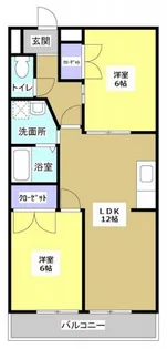 サンレイク和泉【3階】の間取り