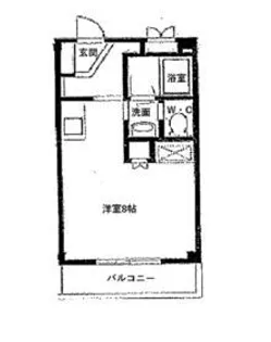 シャンブルYOSHIMI【2階】の間取り