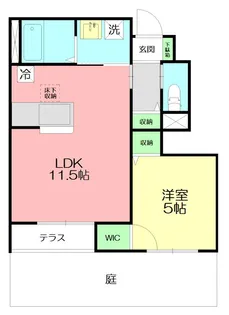 神奈川県小田原市国府津【アパート】の間取り