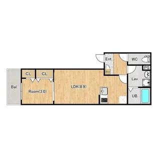 ジーメゾン伊勢原高森アーク【0】【1階】の間取り