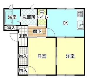 メゾンA【1階】の間取り