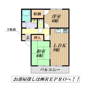 サンビレッジ出合I【2階】の間取り