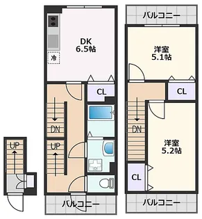 SURF ISLAND NOOSA HEADSの間取り