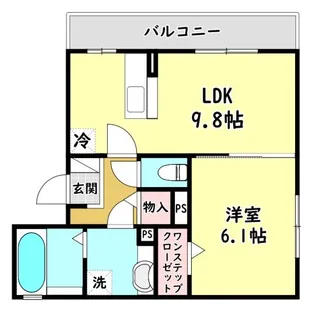 グランド ソレイユ【3階】の間取り