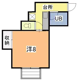 パールハイツ【1階】の間取り