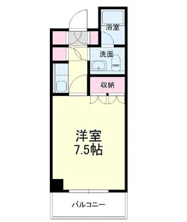 カーサ・ミラ日神パレステージ浜松II【5階】の間取り