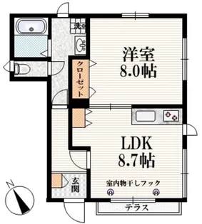 東京都中野区野方2【マンション】の間取り
