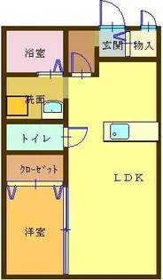 リモージュ【1階】の間取り