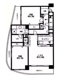 シルフィード南平台C【4階】の間取り