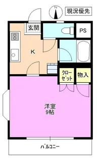 レジデンス赤羽【2階】の間取り