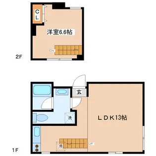 CLASICO【1階】の間取り