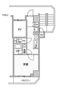 LUNIQ高島平【4階】の間取り