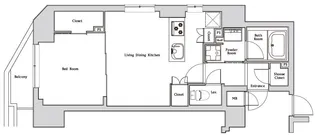 東京都文京区水道2【マンション】の間取り