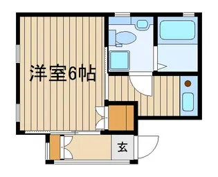 ベル・メゾン・ローズ【2階】の間取り