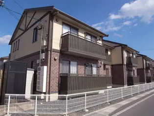 シャルムガーデンE【1階】の外観