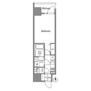 リテラス蒲田【10階】の間取り