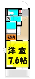 埼玉県蕨市錦町1【マンション】の間取り