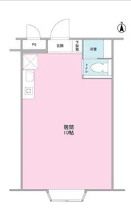 静鉄音羽ビルマンション【3階】の間取り