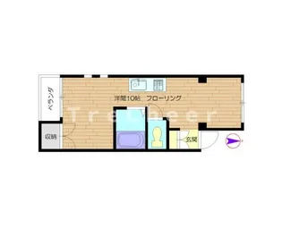 エスポワール湧泉【3階】の間取り