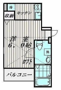 東京都大田区北馬込1【マンション】の間取り