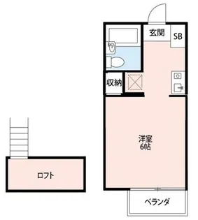 パティオ橋本【2階】の間取り
