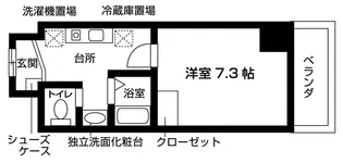 フォルトゥーナ上前津【2階】の間取り