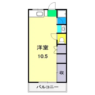 サンハイツ (介良)【3階】の間取り