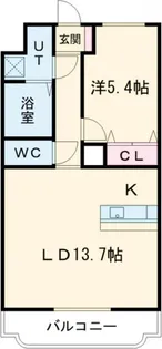 三河江曽島(ミカワエソジマ)【1階】の間取り