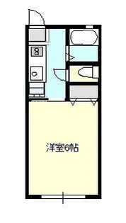 サンシティ中ノ橋【1階】の間取り