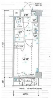 リヴシティ新宿壱番館【5階】の間取り