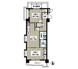 コンフォール・ノグチ【4階】の間取り