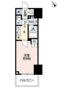 プレール・ドゥーク王子【9階】の間取り