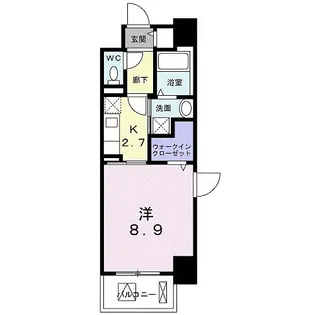 フィオーレ カンパネラ【10階】の間取り