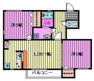 埼玉県さいたま市浦和区木崎1【アパート】の間取り