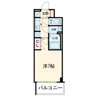 大阪府大阪市福島区玉川4【マンション】の間取り