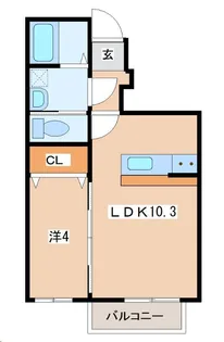 ヴィクトワール・M【1階】の間取り