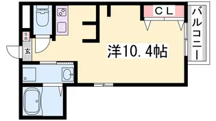 エヌエムサンカンテキャトフB棟【1階】の間取り