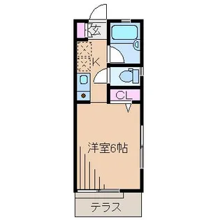 DMハイツ樽町【1階】の間取り