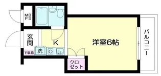 日神パレス赤堤【1階】の間取り