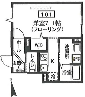 東京都品川区西大井2【マンション】の間取り