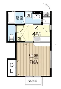 カーサヤマダ宮町【2階】の間取り