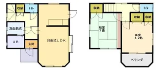 福島県いわき市泉もえぎ台1【一戸建】の間取り