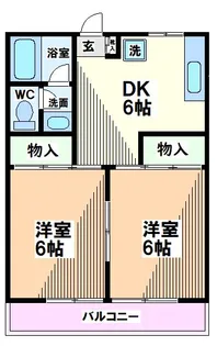 東京都国分寺市西恋ヶ窪3【アパート】の間取り