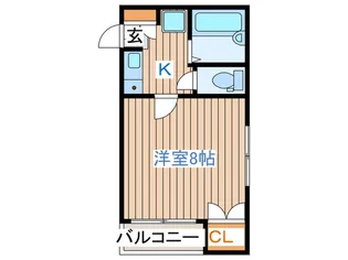 深山2【4階】の間取り